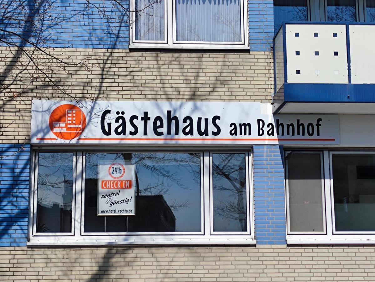 Gaestehaus Am Bahnhof, Self-Check-In Vechta Extérieur photo